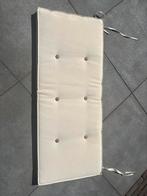 **Tuinkussen bank 110x45cm creme wit***, Ophalen, Zo goed als nieuw