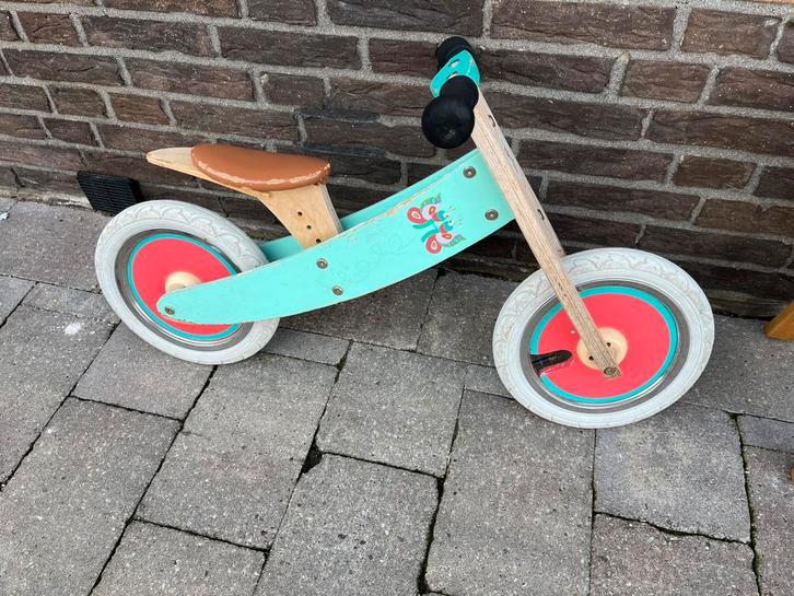 Loopfiets - Scratch Europe, Kinderen en Baby's, Speelgoed | Buiten | Voertuigen en Loopfietsen, Zo goed als nieuw, Loopfiets, Ophalen