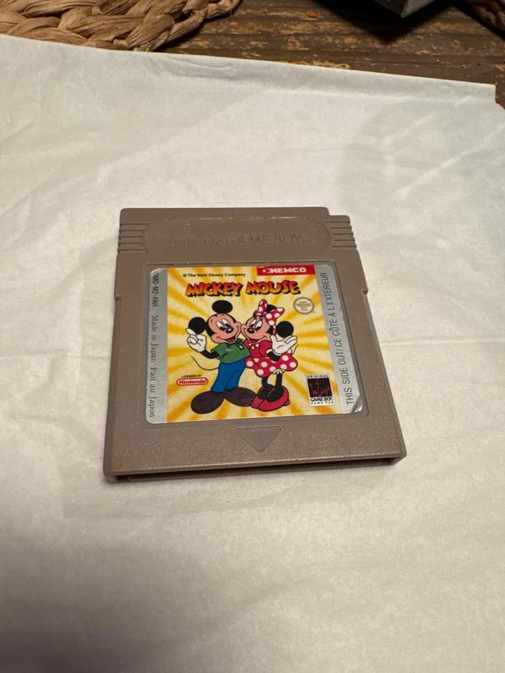 Mickey Mouse Game Boy spel - Klassieker!, Spelcomputers en Games, Games | Nintendo Game Boy, Gebruikt, Platform, 1 speler, Vanaf 3 jaar