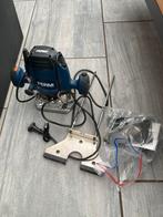 Ferm Bovenfrees 1200W + Frezenset - Zo goed als nieuw!, Ophalen, Zo goed als nieuw, Elektrisch, Bovenfrees