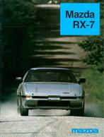 Folder Mazda RX-7 1984, Ophalen of Verzenden, Gelezen, Mazda