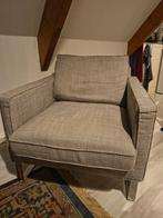 Fijne grijze fauteuil te koop, Ophalen, 75 tot 100 cm