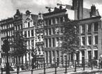 976575 Amsterdam O Z Voorburgwal 1957 Gelopen met zegel, Ophalen of Verzenden, 1940 tot 1960, Gelopen, Noord-Holland