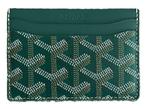 Goyard Pasjeshouder Groen, Sieraden, Tassen en Uiterlijk, Portemonnees, Overige merken, Verzenden, Nieuw, Leer