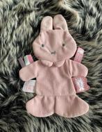 Nijntje knisper doekjes oud rose, Kinderen en Baby's, Speelgoed | Knuffels en Pluche, Verzenden, Zo goed als nieuw, Konijn