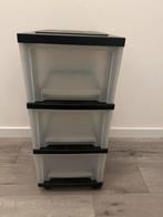 Ladekastje op wieltjes, Huis en Inrichting, Kasten | Ladekasten, Ophalen, Minder dan 50 cm, Zo goed als nieuw, 3 of 4 laden