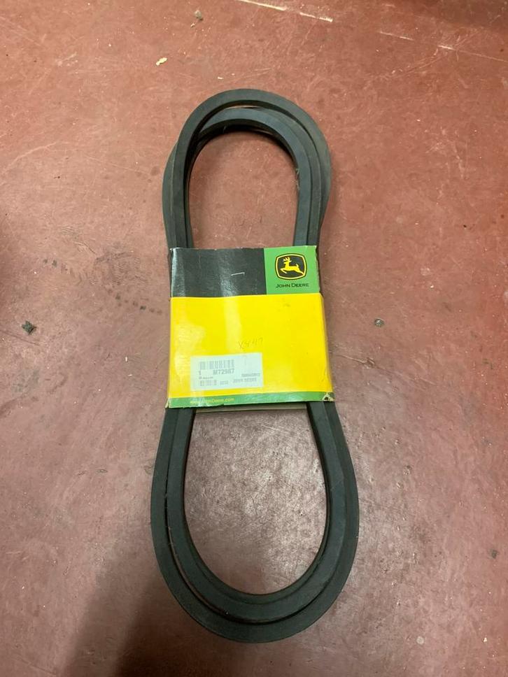 John deere grasmaaier v riem m72987 v-belt omtrek 355cm, Tuin en Terras, Grasmaaiers, Nieuw, Ophalen of Verzenden