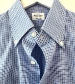 MAZZARELLI nieuwstaat blauw overhemd medium BCBC, MAZZARELLI, Blauw, Zo goed als nieuw, Halswijdte 39/40 (M)