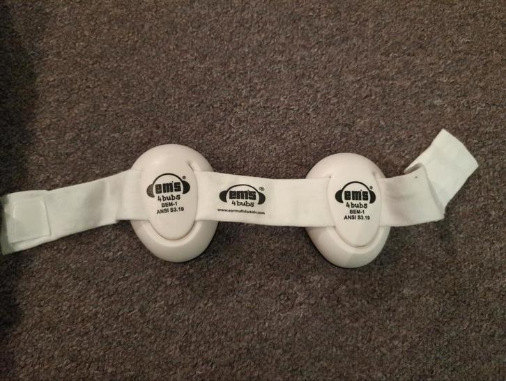 EM's 4 Bubs Gehoorbescherming Baby Oordoppen, Kinderen en Baby's, Overige Kinderen en Baby's, Zo goed als nieuw, Ophalen of Verzenden