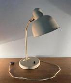 Vintage creme industriele metalen bureaulamp Wila.129, Ophalen of Verzenden, Zo goed als nieuw