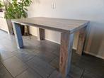 Robuuste moderne eettafel 90x160cm 6 persoons incl. lampen, Huis en Inrichting, Tafels | Eettafels, 50 tot 100 cm, 150 tot 200 cm