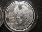 2025 Cambodia - Lost tigers - 1 oz silver, Ophalen of Verzenden, Zilver