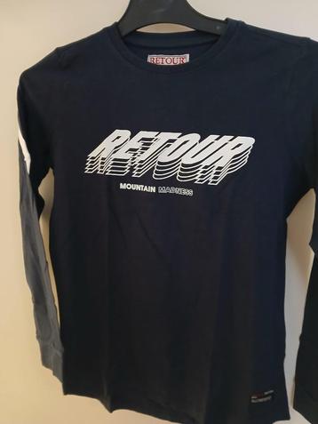 donker blauw langarm retour maat 11/12 beschikbaar voor biedingen