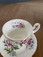 Royal Albert ‘Harvest Poppy’ set (kop en schotel), Verzamelen, Ophalen of Verzenden, Zo goed als nieuw, Porselein, Kop en/of schotel