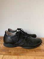 Airstep A.S 98 zwart leren heren sneakers schoenen leer 43 9, Zwart, A.S 98 airstep, Nieuw, Ophalen of Verzenden