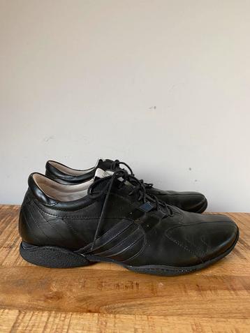 Airstep A.S 98 zwart leren heren sneakers schoenen leer 43 9 beschikbaar voor biedingen