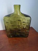 Groene empoli Vintage Glas Vaas, Huis en Inrichting, Woonaccessoires | Vazen, Ophalen of Verzenden, Minder dan 50 cm, Groen, Glas