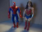 vintage Wonder Woman en Spiderman pop / figuur, Ophalen of Verzenden
