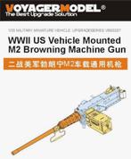 Voyager	VBS0207	US Mounted M2 Browning MG	1/35, Overige merken, Tank, Verzenden, 1:32 tot 1:50