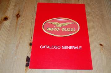 Moto Guzzi modellen uitgave 1991 met prijslijsten beschikbaar voor biedingen