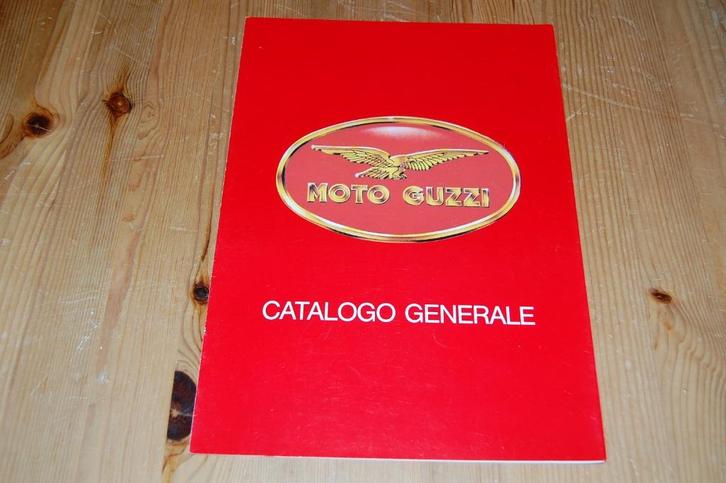 Moto Guzzi modellen uitgave 1991 met prijslijsten, Motoren, Handleidingen en Instructieboekjes, Moto Guzzi, Ophalen of Verzenden