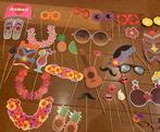 Veel (>50) Photo/foto Props Hawaii - Feest Accessoires, Ophalen of Verzenden, Nieuw, Feestartikel, Overige