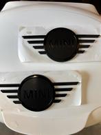Mini Cooper Embleem Set - Zwart - Nieuw (2 stuks), Auto diversen, Ophalen of Verzenden