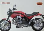 Folder MOTO GUZZI Griso 850 2006, Ophalen of Verzenden, Moto Guzzi
