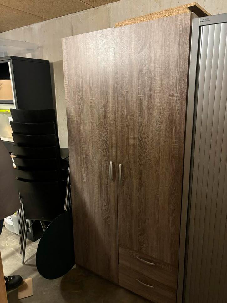 Kleerkast met Kluisje, Huis en Inrichting, Kasten | Kledingkasten, Zo goed als nieuw, 200 cm of meer, 50 tot 100 cm, 25 tot 50 cm