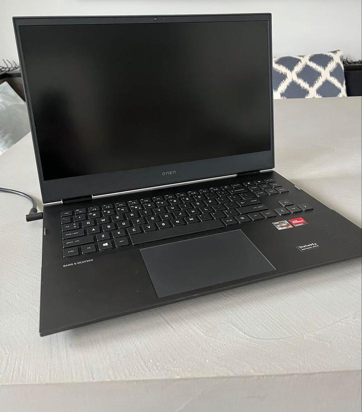HP Omen Gaming Laptop AMD Ryzen 7 1TB, Computers en Software, Windows Laptops, Zo goed als nieuw, 16 inch, SSD, 4 Ghz of meer