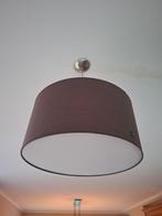 1 bruine stoffen hanglamp, Ophalen, Zo goed als nieuw, Minder dan 50 cm, Modern