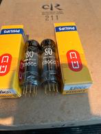 E80CC Philips SQ matched pair nos, Ophalen of Verzenden, Buis of Buizen