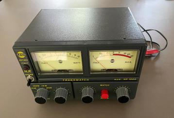 Zetagi HP 1000 SWR/PWR meter met een ingebouwde matcher beschikbaar voor biedingen