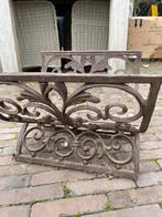 Gietijzeren tijdschrift/kranten/lectuur houder, Ophalen, Gebruikt