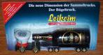 Truck met oplegger in de vorm van een beugelfles van Leikeim, Hobby en Vrije tijd, Modelauto's | 1:87, Verzenden, Nieuw, Bus of Vrachtwagen