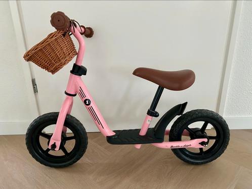 Loopfiets Bandits and Angels Pink Limited, Kinderen en Baby's, Speelgoed | Buiten | Voertuigen en Loopfietsen, Zo goed als nieuw