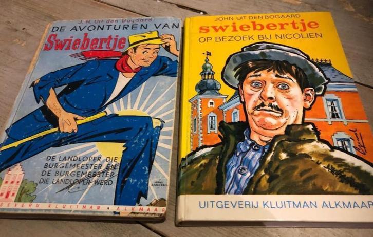 Twee leesboekjes Swiebertje (retro), Boeken, Kinderboeken | Jeugd | onder 10 jaar, Gelezen, Fictie algemeen, Ophalen of Verzenden