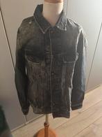 Denham spijkerjas zwart maat M, Kleding | Heren, Ophalen of Verzenden, Zo goed als nieuw, Maat 48/50 (M), Zwart