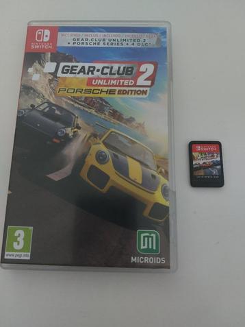 Nintendo Switch Gear-club unlimited 2 Porsche edition beschikbaar voor biedingen