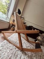 HAND MADE ROCKING CHAIR OAK DESIGN, Ophalen, Gebruikt, Bruin, Eén