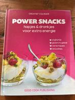 Power Snacks - Hapjes & Drankjes voor Energie, Voorgerechten en Soepen, Ophalen of Verzenden, Zo goed als nieuw, Gezond koken