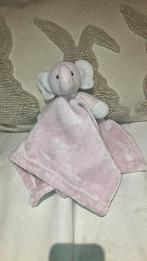 Soft touch olifant roze knuffeldoekje, Ophalen of Verzenden, Zo goed als nieuw, Olifant