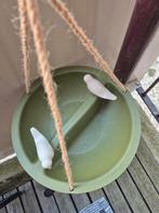 Vogelvoederbak & Vogelbad van Bamboevezel + Voer, Tuin en Terras, Ophalen, Nieuw