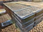 4 Kunststof Steenschotten 100 x 145 x 6 cm - nr: D79, Tuin en Terras, Palen, Balken en Planken, Ophalen, Gebruikt, Minder dan 180 cm