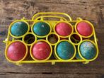 Vintage, retro jeu des boules 8 ballen hout, Overige typen, Ophalen of Verzenden