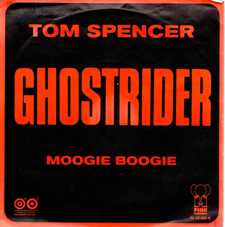 Tom Spencer: Ghostrider, Cd's en Dvd's, Vinyl Singles, Gebruikt, Single, Pop, 7 inch, Verzenden
