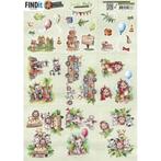 Yvonne Creations CD11970 Jungle Party mini 3D knipvel A4, Dieren, ., Nieuw, Ophalen of Verzenden