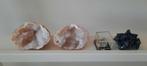 Geode Kwarts Kristal Set, Ophalen of Verzenden, Mineraal