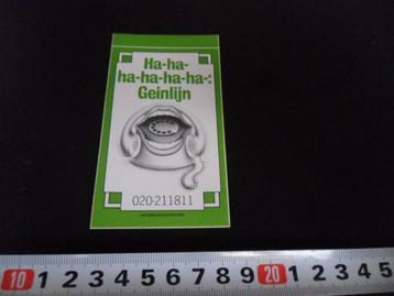 sticker ptt telecommunicatie groen geinlijn beschikbaar voor biedingen