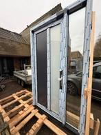 Kunststof voordeur met zijlicht 1435b x 2400h, Doe-het-zelf en Verbouw, Kozijnen en Schuifpuien, Kunststof, Deurkozijn, Nieuw